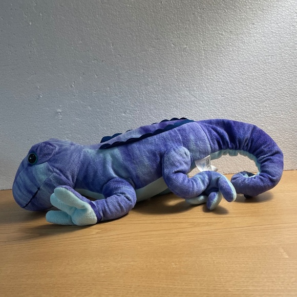 Kohls Cares Eric Carle The Mixed Up Chameleon Lizard Plush Blue Purple 17” Large - Picture 2 of 9